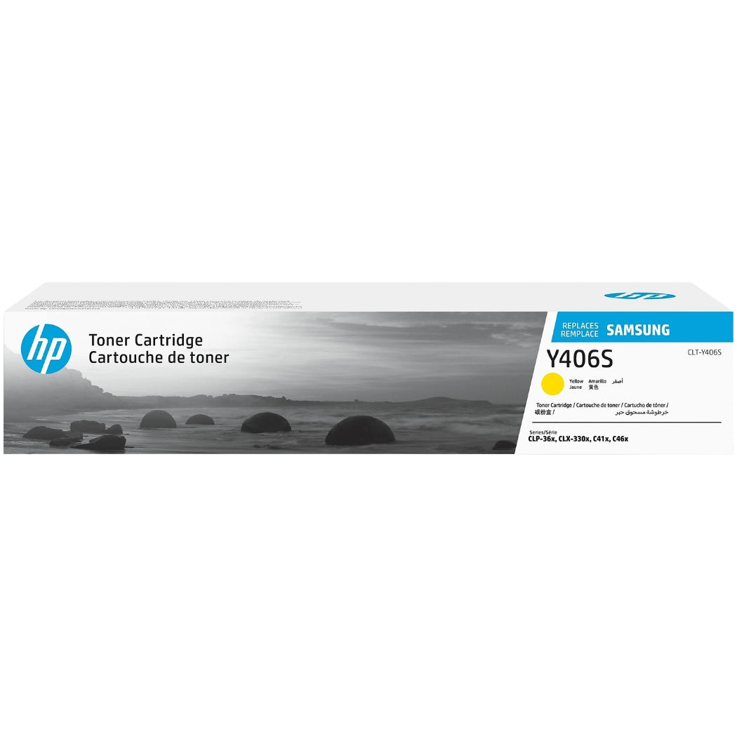 New, Pre-Owned - Samsung Samsung Y406 Standard Yield Yellow Toner Cartridge, CLT-Y406S