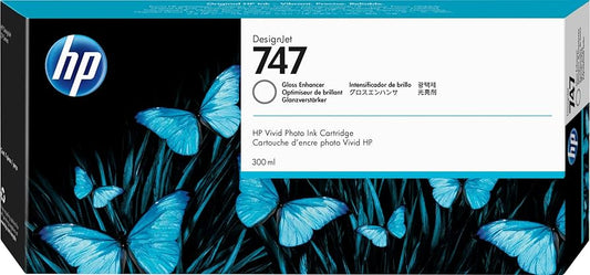 Genuine HP 747 300ml Gloss Enhancer DesignJet Ink Cartridge