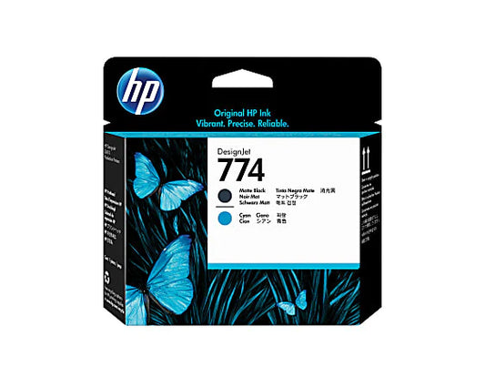 Original HP 774 Standard Yield Black / Cyan Inkjet Cartridge