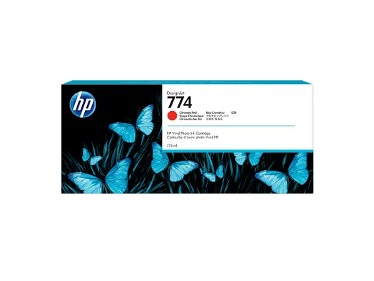 Original HP 774 Standard Yield Chromatic Red Ink Cartridge
