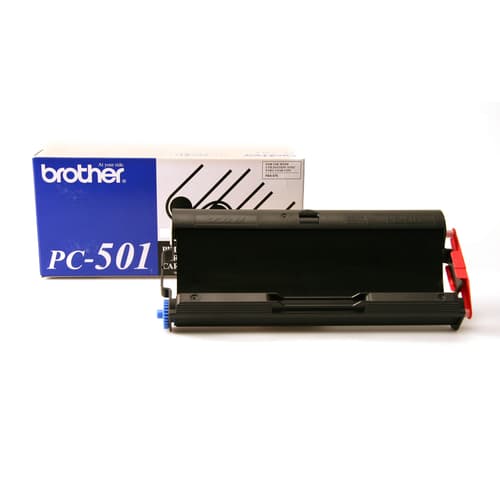 New, Pre-Owned - Brother PC501 Standard Yield Black Thermal Cartridge