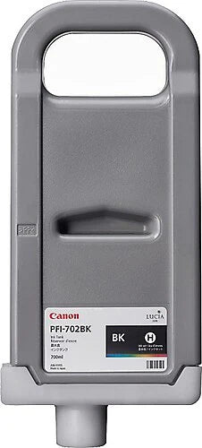 Original Canon PFI-702BK High Yield Black Ink Cartridge