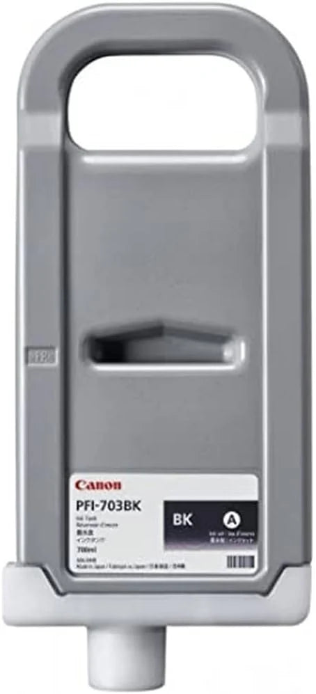 Genuine Canon PFI-703BK Standard Yield Black Ink Cartridge