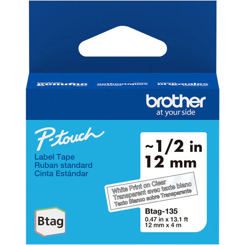 Original Brother Btag Label Tape for P-Touch PT-N10