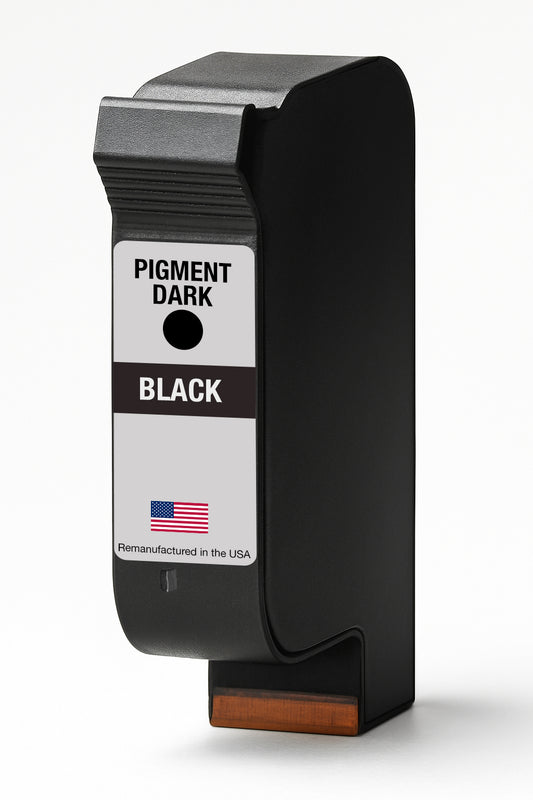 U.S. Remanufactured TIJ Pigment Dark Black Thermal Inkjet Cartridge