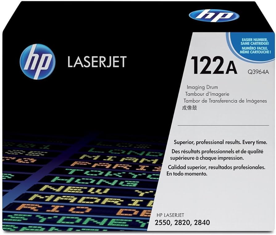 New, Pre-Owned - HP 122A Color LaserJet Drum Cartridge, Q3694A