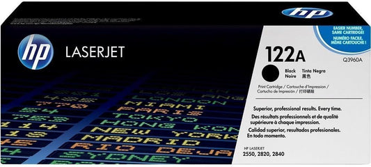 Original HP 122A Standard-Yield Black Toner Cartridge