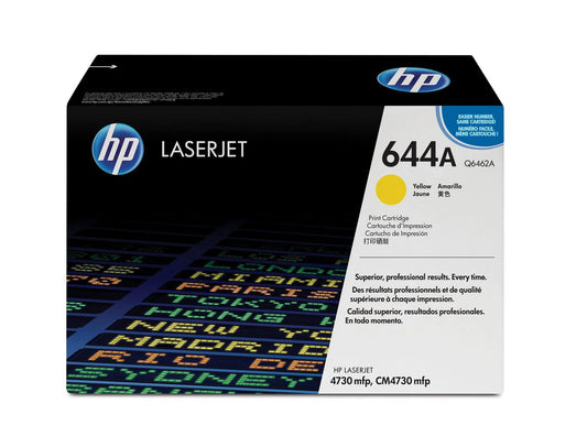 Genuine HP 644A Yellow Laserjet Toner Cartridge