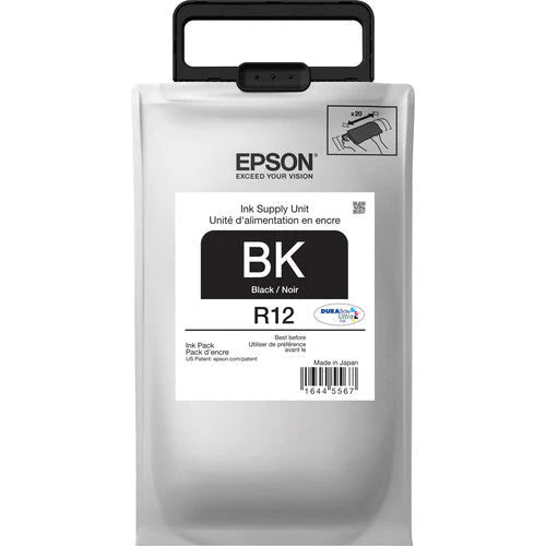 Original Epson R12 Standard Yield Black Ink Cartridge