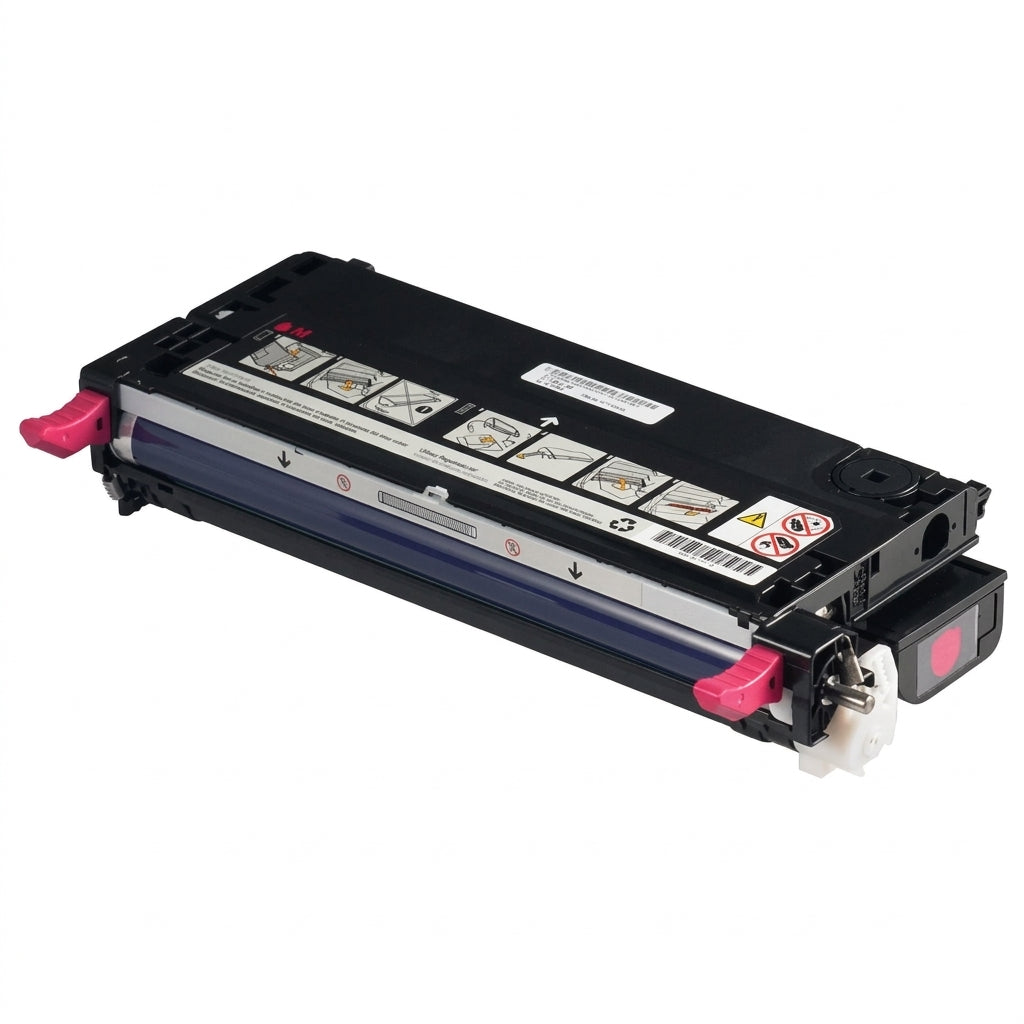 New, Pre-Owned, Original Dell 3110cn/3115cn High Yield Magenta Toner Cartridge, RF013