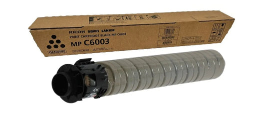 Genuine Ricoh MP C6003 Standard Yield Black Toner Cartridge