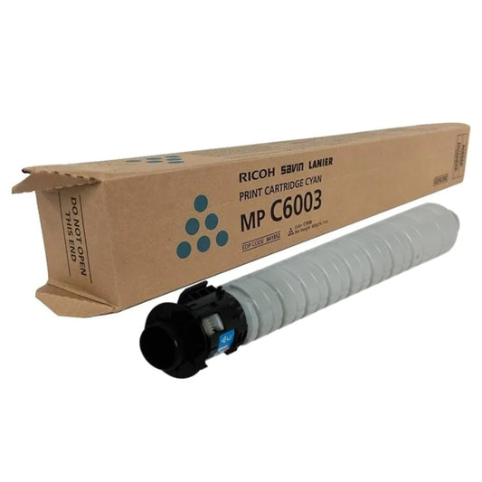 Genuine Ricoh MP C6003 High Yield  Cyan Toner Cartridge