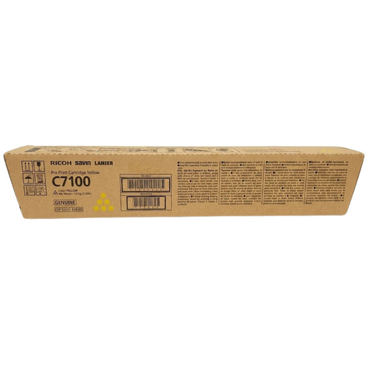 New, Pre-Owned - Ricoh C7100 Yellow Toner Cartridge, 828385