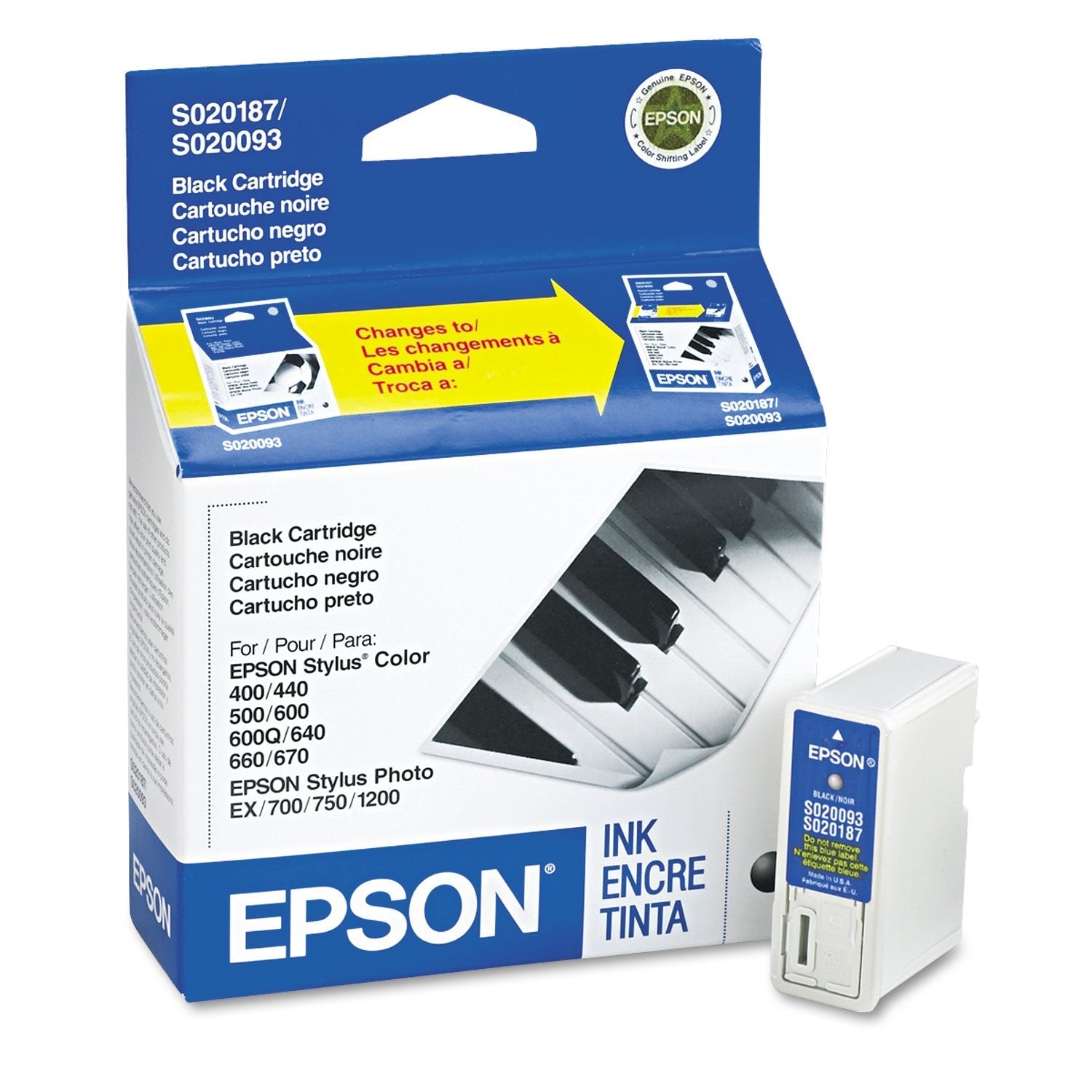 Epson S020093 Black Ink Cartridge