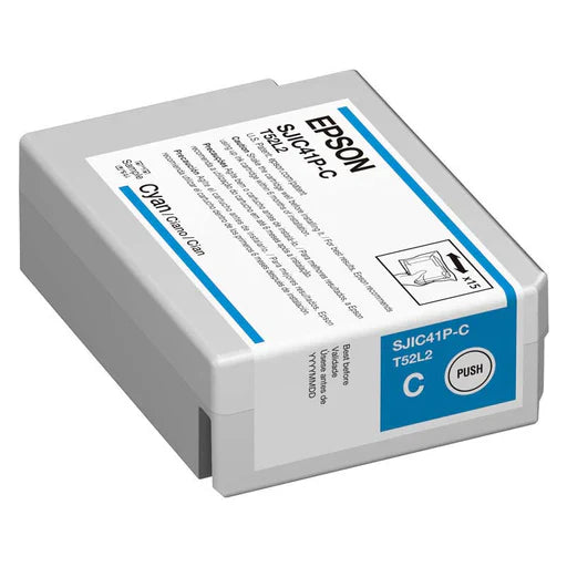 Original Epson T52L2 High Yield Cyan Ink Cartridge