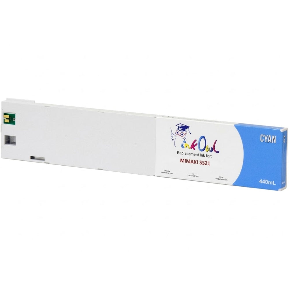 Original Mimaki SS21 Standard Yield Light Cyan Ink Cartridge, SPC-0501LC