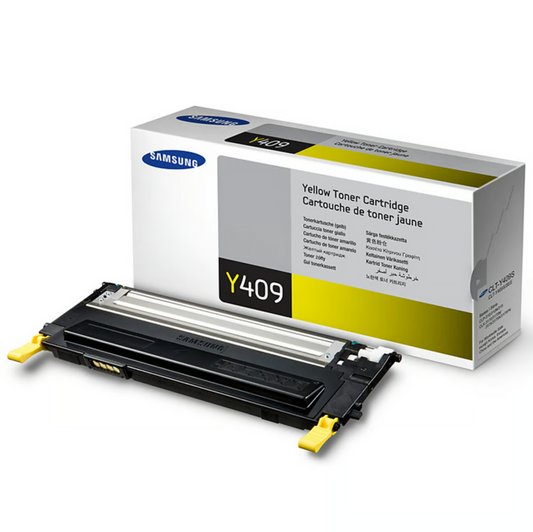 Original Samsung CLT-Y409S Yellow Toner Cartridge