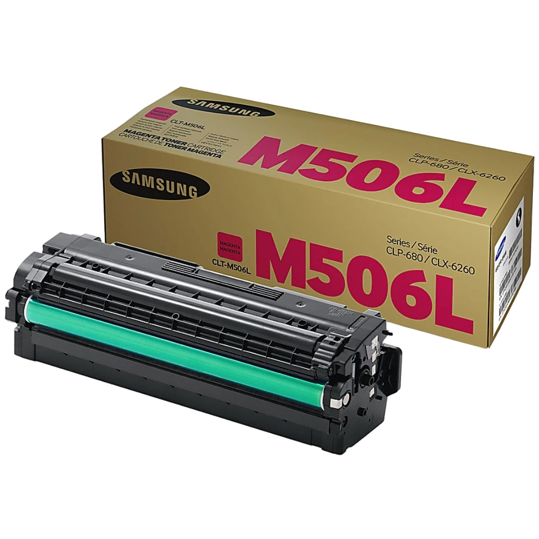 New, Pre-Owned - Samsung  M506L High Yield Magenta Toner Cartridge, CLT-M506L
