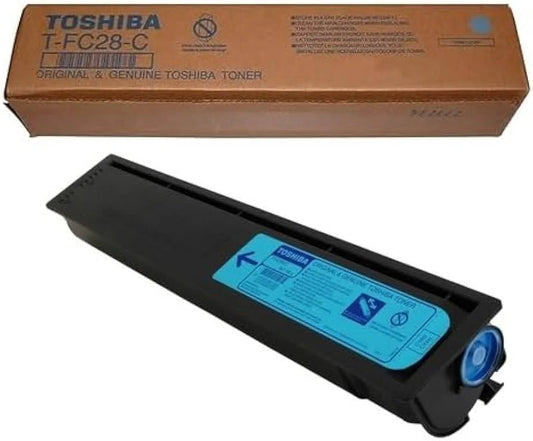 Genuine Toshiba TFC28C Standard Yield Cyan Toner Cartridge