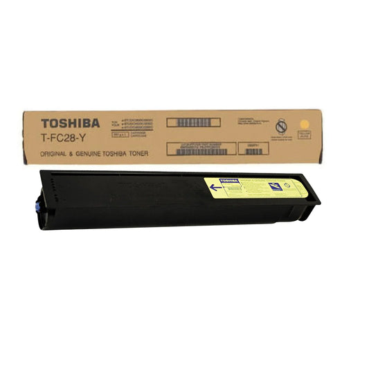 Genuine Toshiba TFC28Y Standard Yield Cyan Toner Cartridge