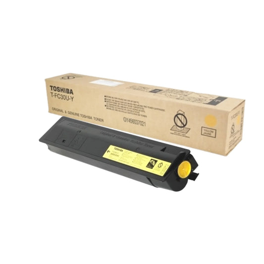 Original Toshiba T-FC30U-Y  Standard Yield Yellow Toner Cartridge
