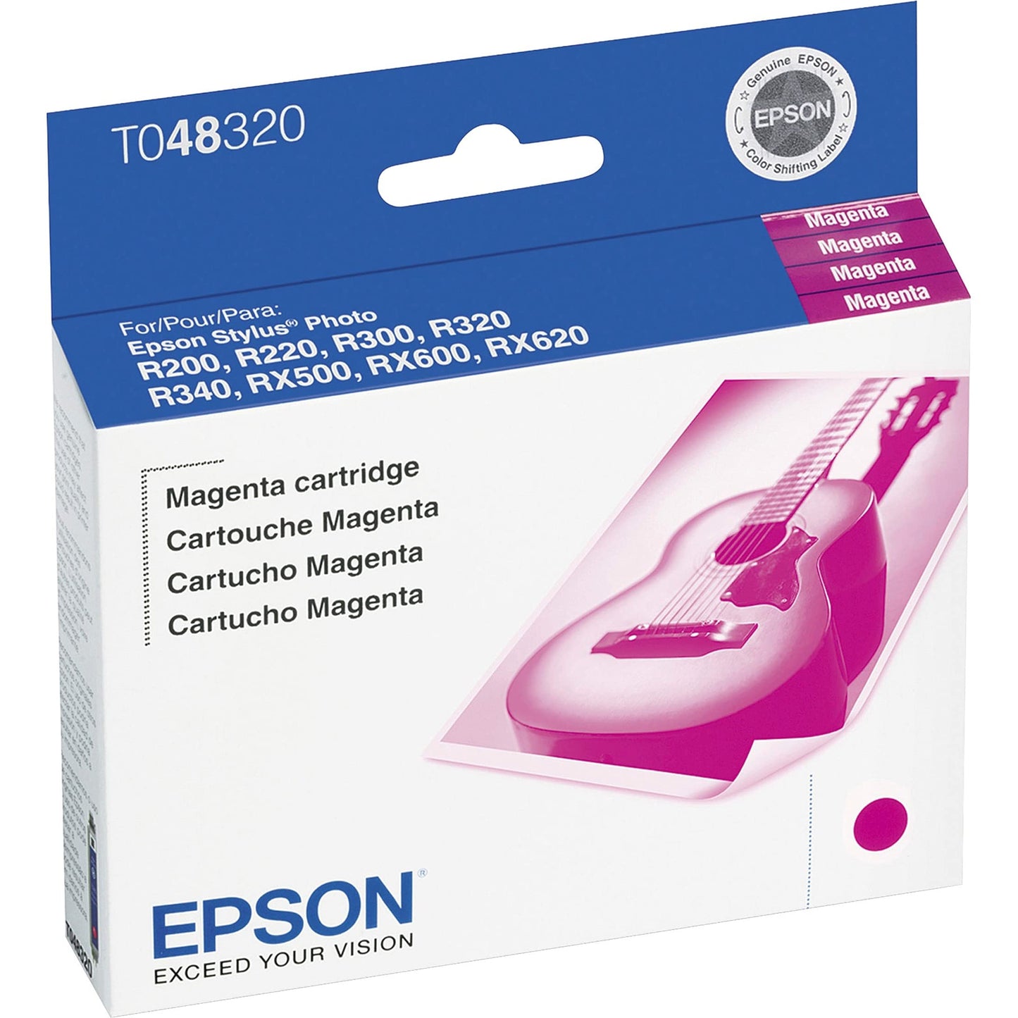 Original Epson 48 (T0483) Magenta Ink Cartridge