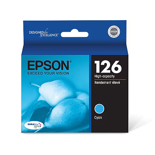 Original Epson T124 Standard Yield Cyan Ink Cartridge