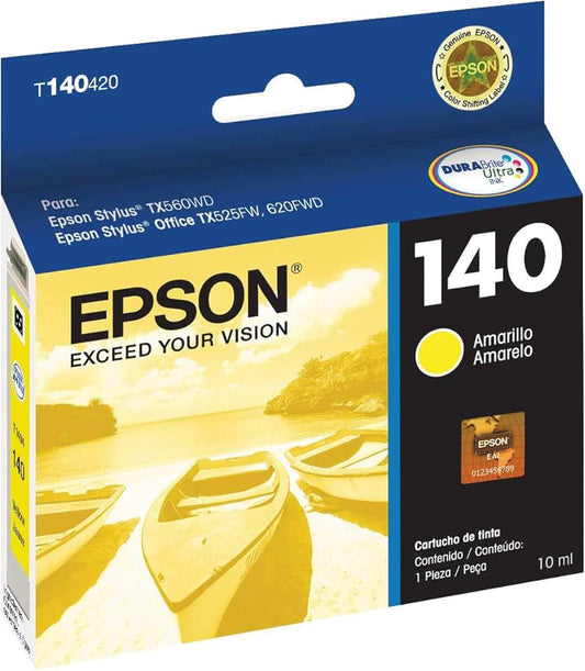 Genuine Epson 140 Yellow Ink Cartriidge