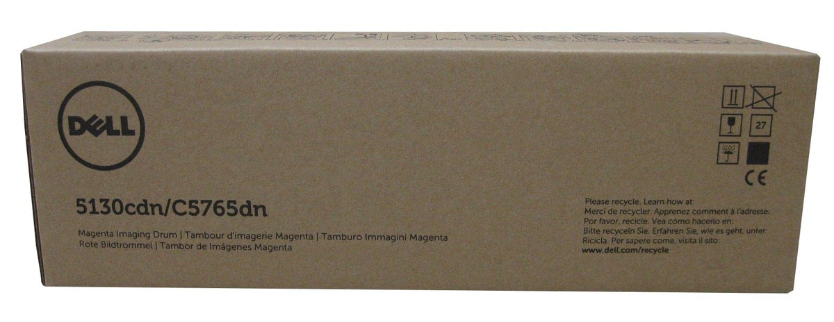 New, Pre-Owned - Dell 5130cdn/C5765dn Magenta Imaging Drum, T229N