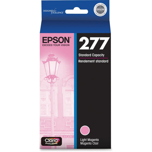 Epson 277 Standard-Yield Light Magenta Inkjet Cartridge, T277620-S