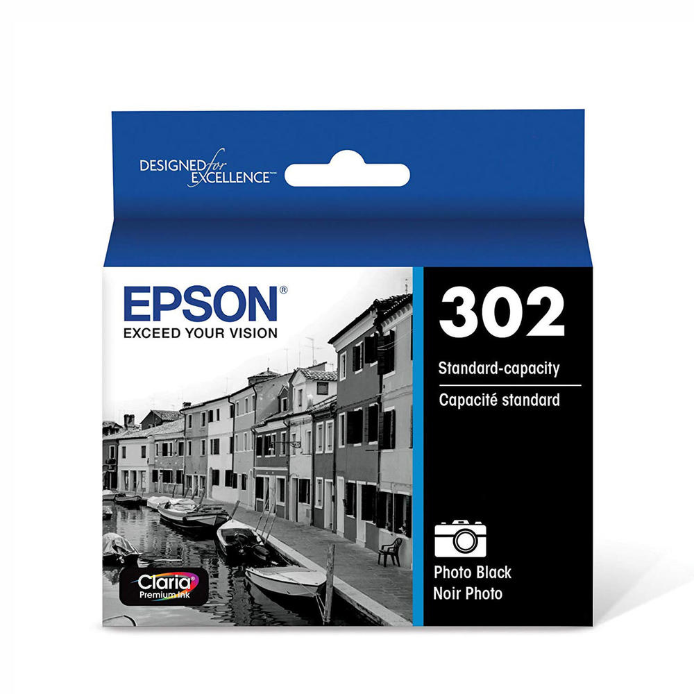 Epson 302 Photo Black Ink Cartridge, T302120