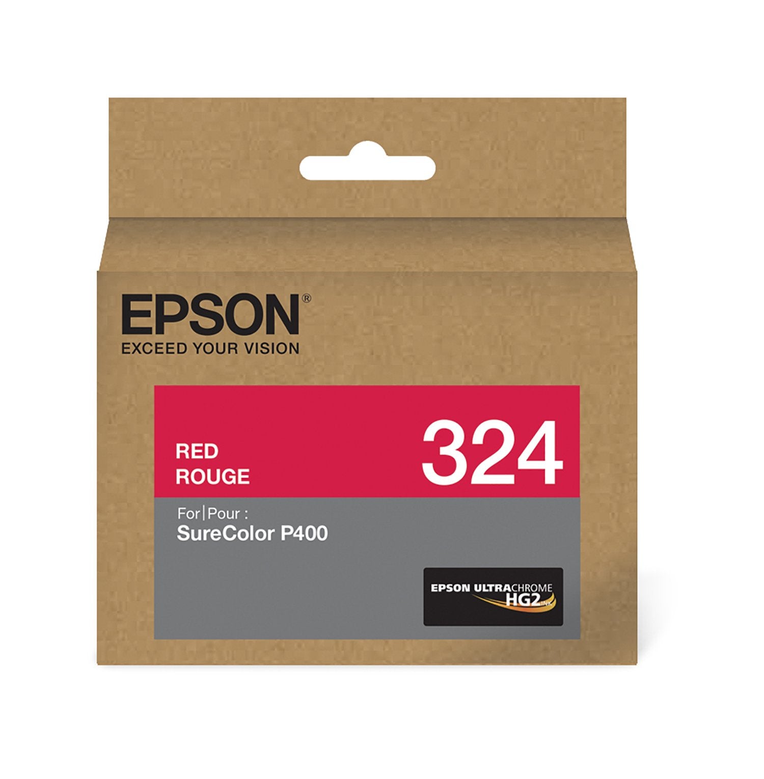 Epson 324 Standard-Yield Red UltraChrome HG2 Ink Cartridge, T324720