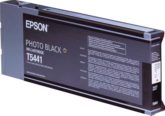 New, Pre-Owned - Epson T5441 High-Yield Photo Black 220ml Ink Cartridge, T544100