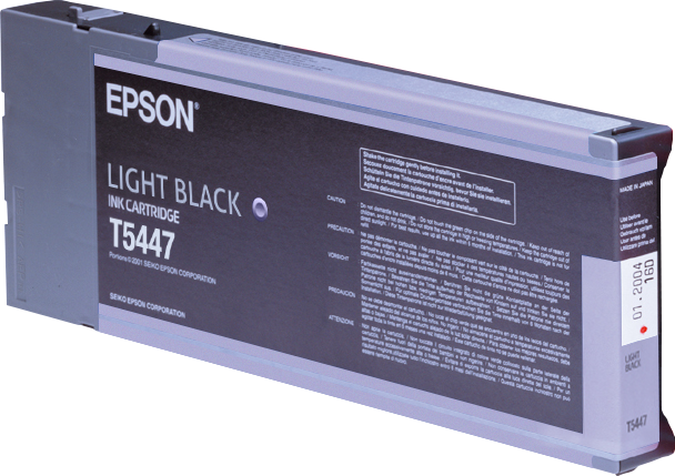 Epson T544 High Yield Light Black 220ml Ink Cartridge, T544700