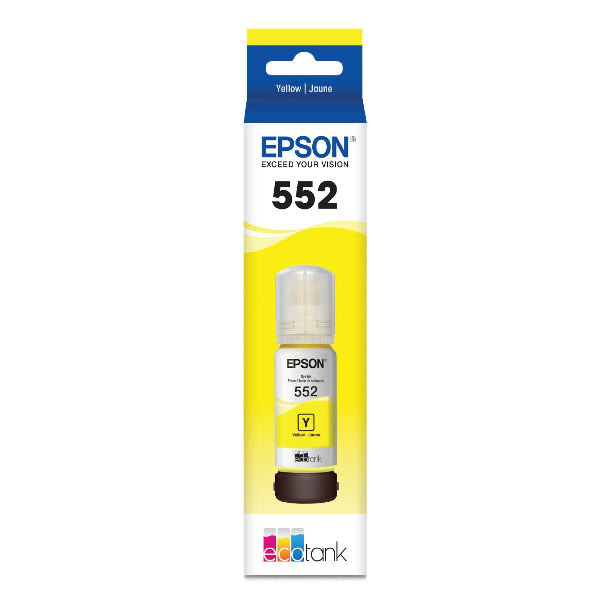 Epson (552) Ultra High-Yield Yellow Ink Bottle, T552420-S