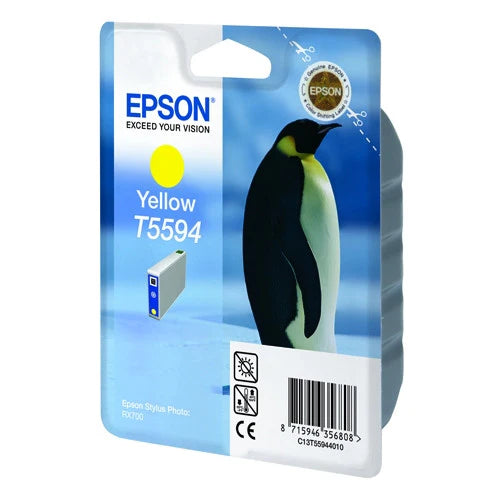 Original Epson T5594 Standard Yield Yellow Ink Cartridge