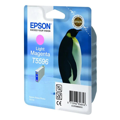 Original Epson T5596 Standard Yield Light Magenta Ink Cartridge