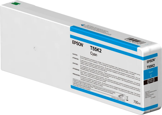 Genuine Epson (700ml) UltraChrome HD Cyan Ink Cartridge