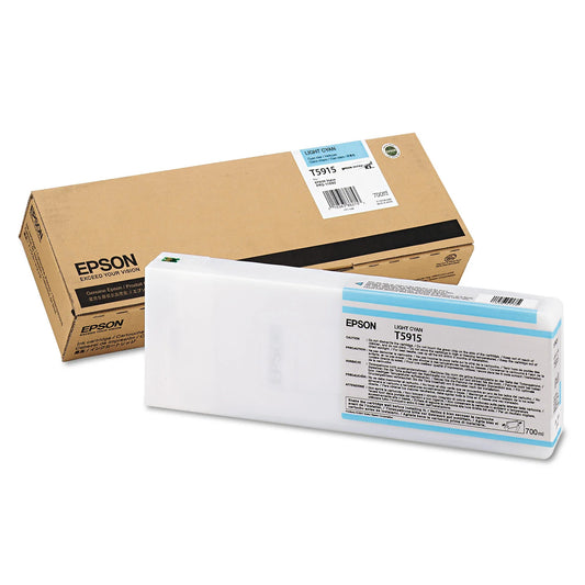 Genuine Epson T5914 Light Cyan UltraChrome K3 Ink Cartridge