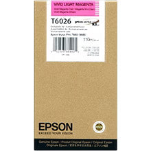 Original Epson T6026 Standard Yield Vivid Light Magenta Ink Cartridge