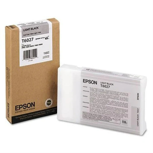 Original Epson T6027 Standard Yield Light Black Ink Cartridge