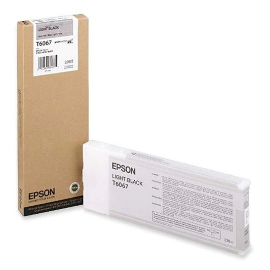 Original Epson 220ml UltraChrome K3 Light Black Ink Cartridge
