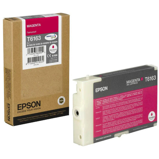 Genuine Epson T6163 110ml DURABrite Magenta Ink Cartridge