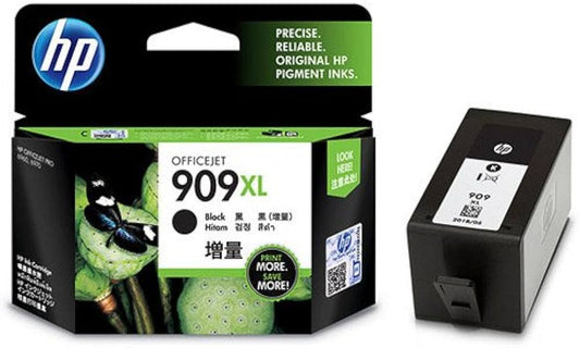 Genuine HP 909XL High-Yield Black OfficeJet Ink Cartridge