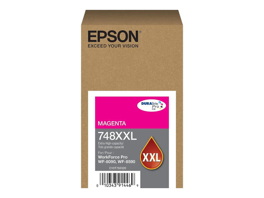 Epson 748XXL DURABrite Pro Extra High-Yield Magenta Ink Cartridge