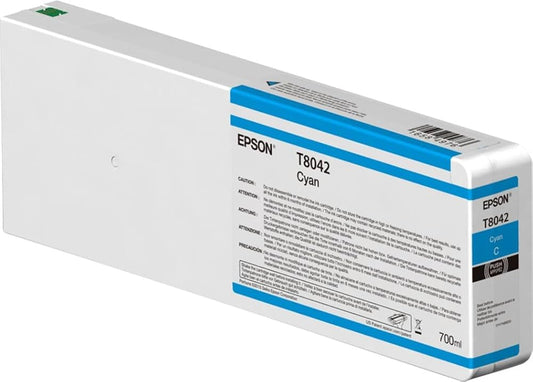 Genuine Epson 700ml UltraChrome HD Cyan Ink Cartridge