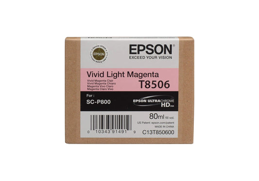 Genuine Epson 80ml UltraChrome HD Vivid Light Magenta Ink Cartridge