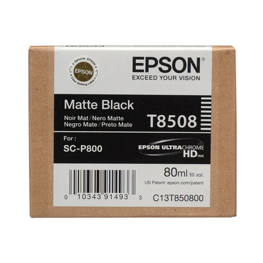 Genuine Epson 80ml UltraChrome HD Matte Black Ink Cartridge