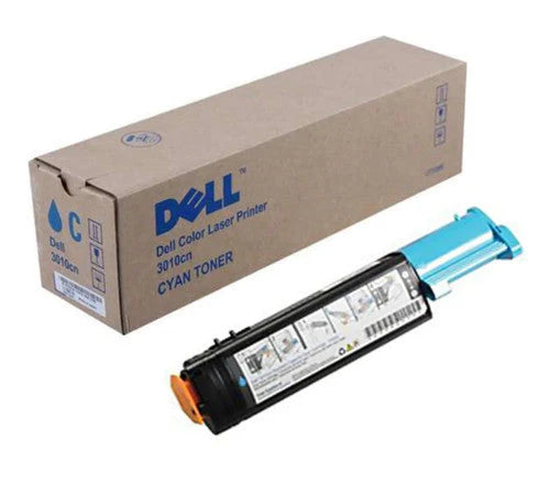 Genuine Dell 3010CN Standard Yield Cyan Laser Toner Cartridge