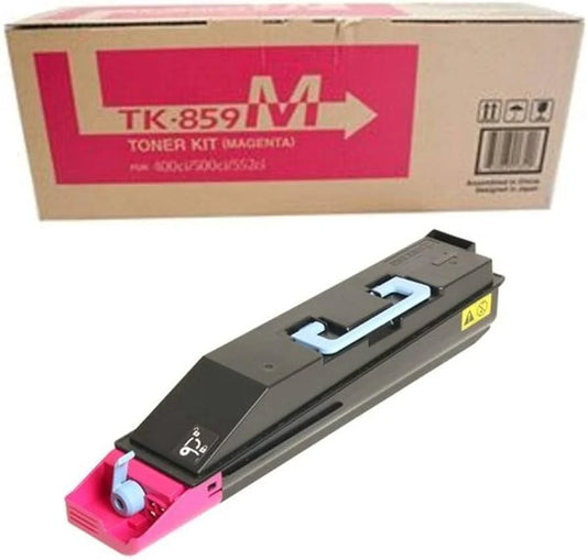 Genuine Kyocera TK-859 Standard Yield Magenta Toner Cartridge